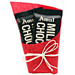 Amul Milk Chocolate Bars & Friendship Band