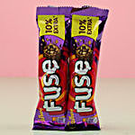 Pearl Rakhi & Cadbury Fuse Chocolate Combo