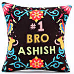 Personalised Number 1 Bro Cushion