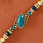 Beautiful Designer Blue Stone Rakhi