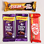 Designer Rakhi & Cadbury Chocolates Combo