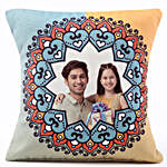 Personalised Colourful Cushion & Rakhi For Bro
