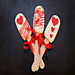 Hearty Design Romantic Cakesicles Set of 3