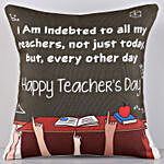 Teacher's Day Special Cushion