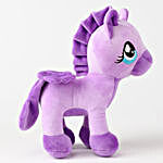 Appealing Purple Pony Soft Toy