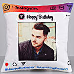 Personalised Instagram Birthday Cushion