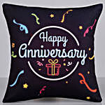 Happy Anniversary LED Cushion