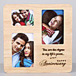 Personalised Anniversary Wooden Frame