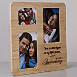 Personalised Anniversary Wooden Frame