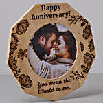 Personalised Romantic Anniversary Wooden Frame
