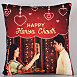 Happy Karwa Chauth LED Cushion
