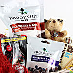 Hershey's Milkshake & Brookside Chocolates Basket