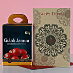Diwali Greetings With Gulab Jamun