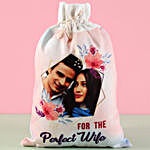 Cadbury 5 Star Pack & Personalised Gunny Bag For Wife