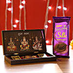 Diwali Pooja Box & Dairy Milk Silk