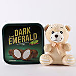 Teddy Bear & Amul Emerald Chocolate