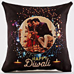 Personalised Diwali Wishes With LED Cushion