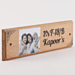 Personalised Picture Nameplate