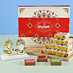 Gold Plated Laxmi Ganesha Diwali Combo