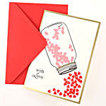 Love Jar Greeting Card