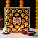 Ganesha Idol & Ferrero Rocher Treat