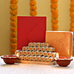 Kaju Roll Diwali Greetings