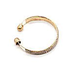 Stunning Rhinestone Golden Bracelet