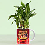 Personalised Diwali Wishes Bamboo Plant