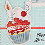 Big Cup cake Birthday Greeting Card