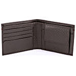 Bi-Fold Brown Wallet For Men