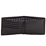Men's Bi-Fold Leather Brown Wallet