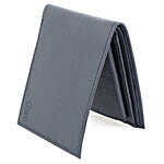Men's Bi-Fold Navy Blue Wallet