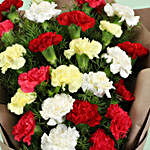 Vibrant Hues Carnation Bouquet