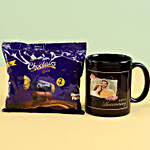Chocolairs Personalised Anniversary Mug Wishes