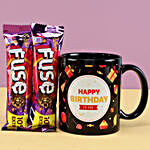 Birthday Wishes Mug & Fuse Chocolates