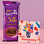Dairy Milk Silk Anniversary Greetings