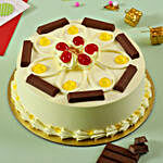 KitKat Butterscotch Cake Half Kg Eggless