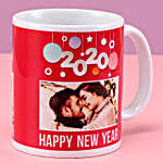 Personalised 2020 New Year Red Mug