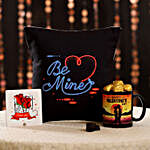 Be Mine Cushion & Mug Combo