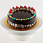 Chocolate Gems Delicious Cake- 1 Kg Eggless