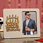 Personalised Birthday Wishes Photo Frame For Him