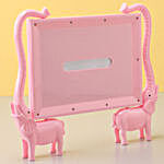 Personalised Pink Elephant Photo Frame