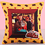 Adorable Personalised Cushion for Your Lover