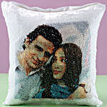 Personalised 2 Sided Magical Sequin Cushion