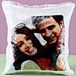 Personalised 2 Sided Magical Sequin Cushion
