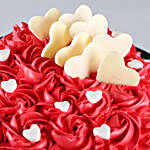 Heart Shaped Love Chocolate Cake- 2 Kg Eggless