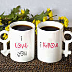 In Love Personalised Mug Set