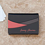 Personalised Name Business Card Case
