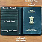 Personalised Name & Initial Passport Holder