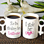 Stealing Heart Personalised Mug Set